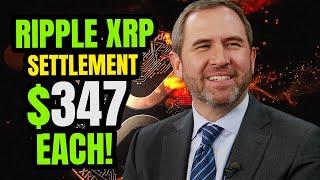 BREAKING: SEC Reaches Settlement with Ripple – XRP Hits $347 Each!