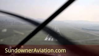 Landing the Allegro Sport | Sundowner Aviation | Fairfield County Airport