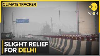 New Delhi's Air Quality Index Drops Below 300 For A Day | WION Climate Tracker | World News | WION