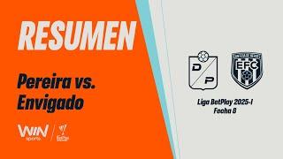 Deportivo Pereira vs. Envigado (resumen y goles) | Liga BetPlay Dimayor 2025-I | Fecha 8