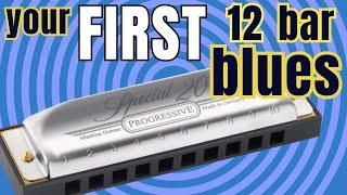 Your FIRST 12 Bar Blues on Harmonica