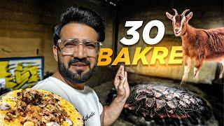 Arab Village Food Making of 30 Goats In Tandoor | Traditional Arab Food