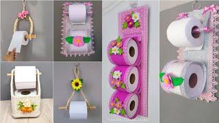 Save your toilet paper making these 5 crafts - Toilet paper holder