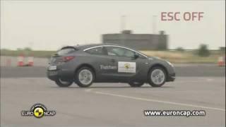 2012 Opel Astra GTC - ESC TEST