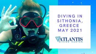 Diving in Sithonia (Halkidiki, Greece) with @Atlantis Diving Center