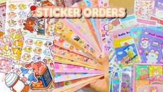 Packing Sticker Orders | Small Business | TikTok Compilation