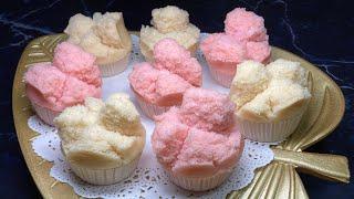 Steamed Rice Cupcakes (Rice Huat Kuih) 米发糕 个个开花！糯而不粘牙！