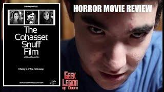 THE COHASSET SNUFF FILM ( 2012 Stephen Wu ) Serial Killer Found Footage Horror Movie Review