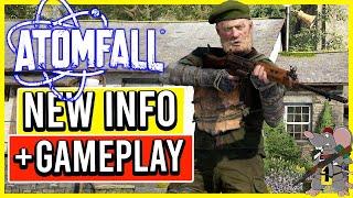 ATOMFALL NEW GAMEPLAY & INFO! No Good or Bad Endings? Melee Focused Mystery Survival Game? DLC Plans