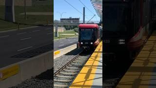 SNEAK PEAK: S200 Arrives At Dalhousie Station During Stampede 2024 #train #stampede #shorts #transit