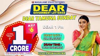 DEAR LOTTERY LIVE DEAR 1 PM 09.03.2025 NAGALAND LOTTERY LIVE DRAW LOTTERY SAMBAD LIVE FROM KOHIMA