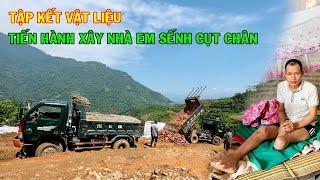 TẬP KẾT VẬT LIỆU SAU TRÂN MƯA LŨ LỚN TIẾN HÀNH XÂY NHÀ EM SẾNH CỤT CHÂN....