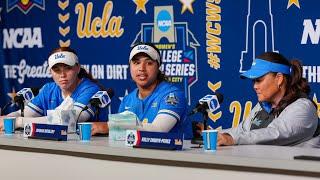 UCLA Softball Postgame - Coach Inouye-Perez & Players, vs. Tennessee (June 1, 2025)