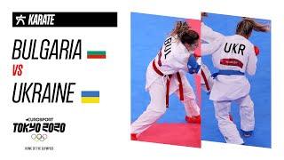 BULGARIA VS UKRAINE | KARATE | Women's kumite -55kg - Final Highlights | Olympic Games - Tokyo 2020