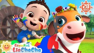 La Vaca Lola | Canción de la Granja | LiaChaCha en Español - Canciones Infantiles