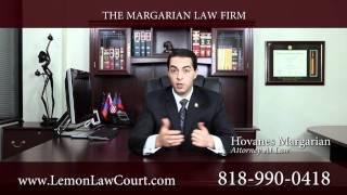 California Lemon Law Firm:  Presumption