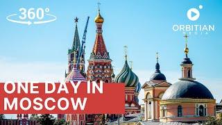 One Day in Moscow Trailer - VR/360° guided city tour (8K resolution)