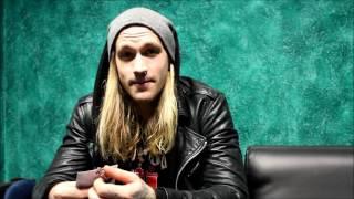 Hannes Van Dahl dei Sabaton per Rock Rebel Magazine