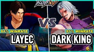 KOF XV  Layec (Rugal/Kim/O.Chris) vs Dark King (Clark/Rugal/O.Yashiro)