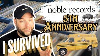 I Survived Noble Records 5th Anniversary Sale | Vinyl Record EXPLOSION!