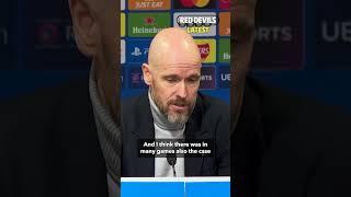 'Injuries were key to Man Utd’s exit from the Champions League' | Erik ten Hag