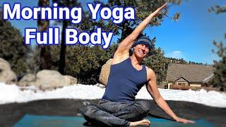 15 min Morning Yoga Stretch (Full Body Sunrise Yoga Class)