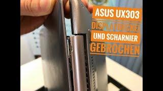 Reparaturanleitung: ASUS UX303L Displaydeckel und Scharnier austauschen