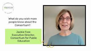 Jackie Foor: What do you wish more people knew about the Consortium?