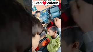 Red ️ colour  #chintubarber #haircut #trending #colors #shortvideo