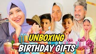 Birthday Gifts Unboxing  || Amna Naraz Ho Gai  || Happy Punjabi Family