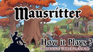 How it plays: Mausritter RPG - solo demo