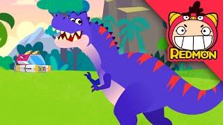 Tarbosaurus | Dino Rescue Team | 4K cartoon | REDMON