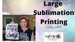 How to Print Larger than 8 5 x 11 for Sublimation