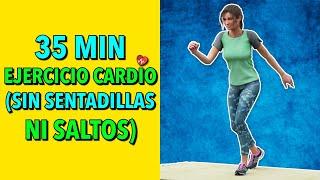 Entrenamiento de Caminata Cardio de 35 Minutos - Sin Sentadillas, Sin Saltos