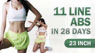 9 MIN AB WORKOUT TO GET 11 LINE ABS l ONLY SLIM WAIST(NO THICKER )Super Effective_K-Fitness Shrilyn