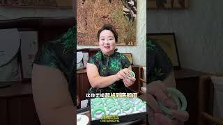 春意满绿镯，色阳色正，让人忍不住的心动！ #翡翠 #翡翠手镯 #珠宝首饰 