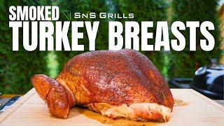 Best Smoked Turkey Breast Recipe on the Grill - Easy Smoked Turkey