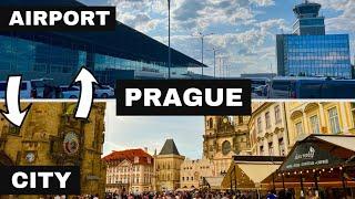 How to get from Prague Airport to Prague City Centre by Bus and Metro