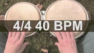  40 BPM Bongós Metronome #Drum #Metronome #Track #free