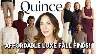 Quince Fall Try On Haul: AFFORDABLE Silk, Cashmere, and More!