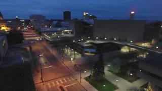 University of Akron: Downtown Akron Aerial View