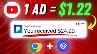 Make Money Online Watching Ads - $1 20 PER AD WATCHED