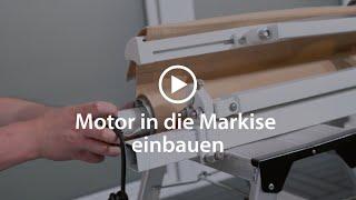 Markisenmotor nachrüsten: Die Markise mit einem Motor nachrüsten | JAROLIFT