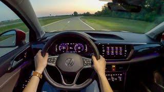 2023 Volkswagen Taos SEL 4Motion - POV Sunset Drive (Binaural Audio)