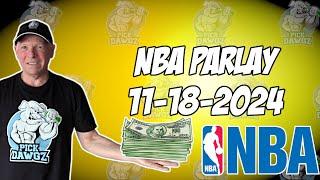 NBA Parlay For Today Monday 11/18/24 NBA Pick & Prediction NBA Betting Tips