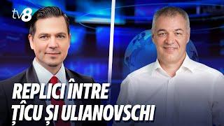 Replici între Țîcu și Ulianovschi. Dezbaterile electorale continuă la TV8 începând cu 19:55