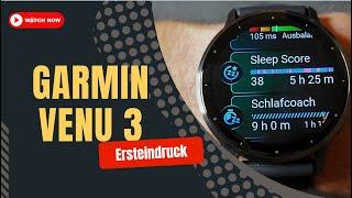 Garmin Venu 3: First run, first impressions and first data