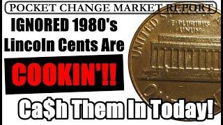 TOP COIN ON EBAY RIGHT NOW?! 1980's Lincoln Cents You Can Bank On! POCKET CHANGE MARKET REPORT