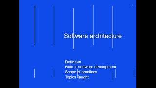 Software architcteure