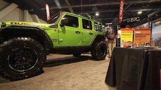 SEMA 2018: Bolt Lock's New Mojito Green Custom Jeep JL Project Is Locked Down